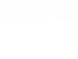 Empresa Mexicana fundada en el año de 1978, dedicada a la asesoría, venta e instalación de sistemas y refacciones de alta especialidad en la industria de generación de energía. 